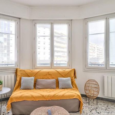 L29 Lenval Beach At 1Min Walk To Sea Front Ac Balcony Nizza Esterno foto