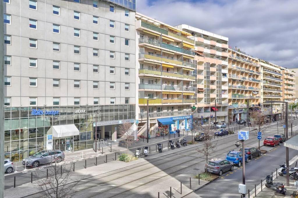 L29 Lenval Beach At 1Min Walk To Sea Front Ac Balcony Nizza Esterno foto