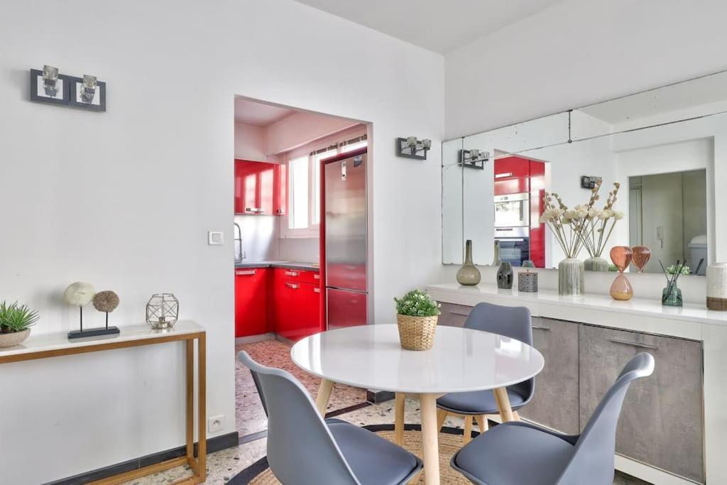 L29 Lenval Beach At 1Min Walk To Sea Front Ac Balcony Nizza Esterno foto