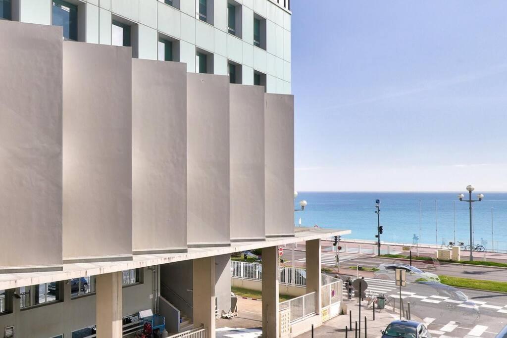 L29 Lenval Beach At 1Min Walk To Sea Front Ac Balcony Nizza Esterno foto